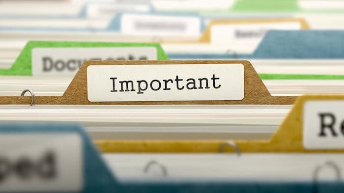 Important documents to set aside before a long distance move