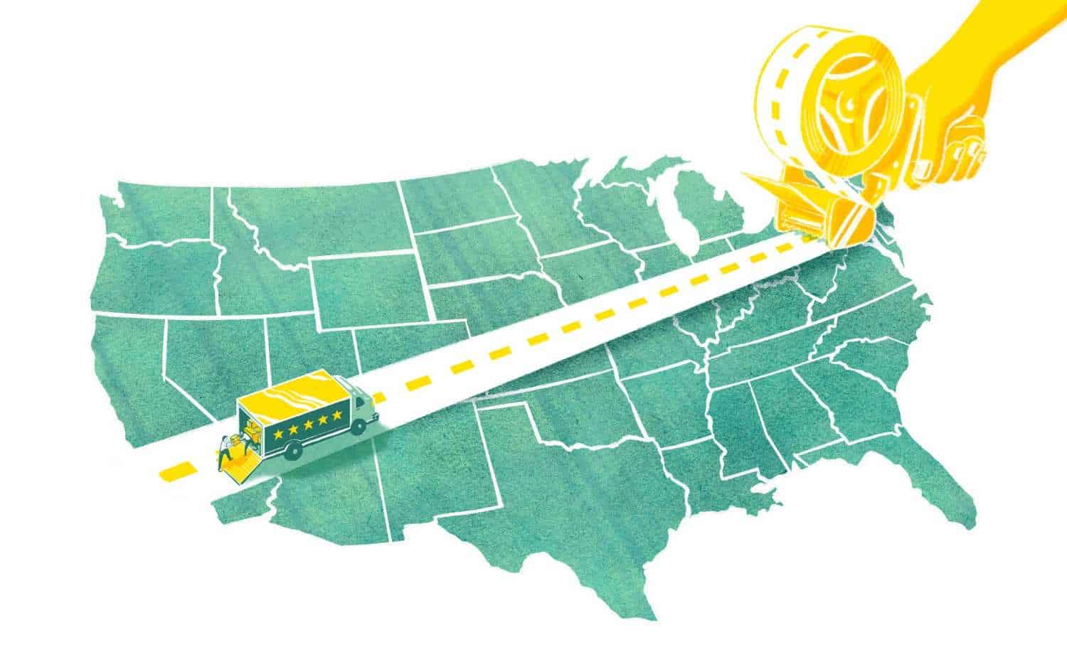 Planning a long distance move across the USA